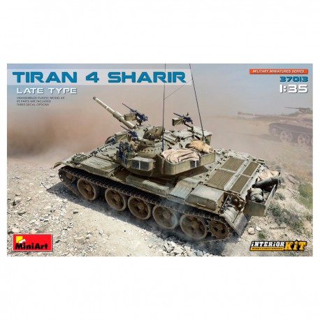 Modelo de tanque Tiran 4 Sharir Late Type escala 1/35