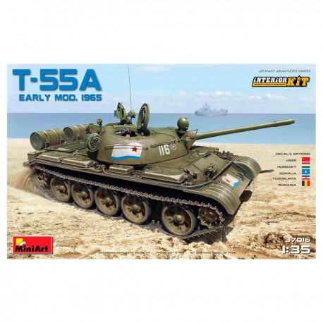 Kit modèle MiniArt T-55A Early Mod. 1965