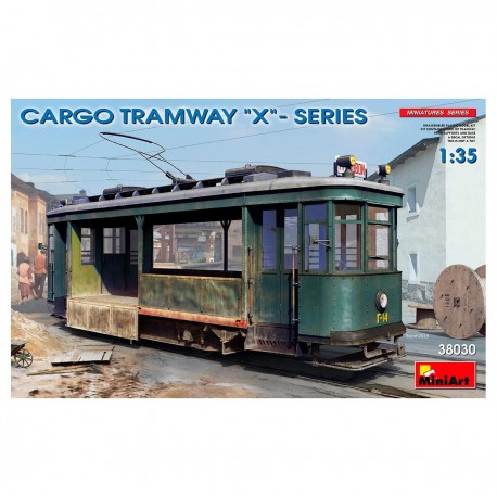 Maquette de Tramway Cargo Série X à l'échelle 1:35 de MiniArt