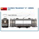 Maquette de Tramway Cargo Série X à l'échelle 1:35 de MiniArt