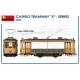 Maquette de Tramway Cargo Série X à l'échelle 1:35 de MiniArt