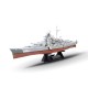 Modelo montado del acorazado Bismarck de Tamiya