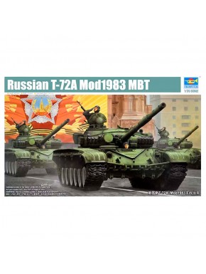 Maqueta tanque ruso T-72A Mod 1983 marca Trumpeter 1/35