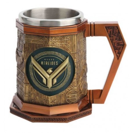Réplique tasse Maison Atréides de Dune en bronze