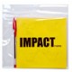 Fanzine Impactrueno jaune avec stylo rouge
