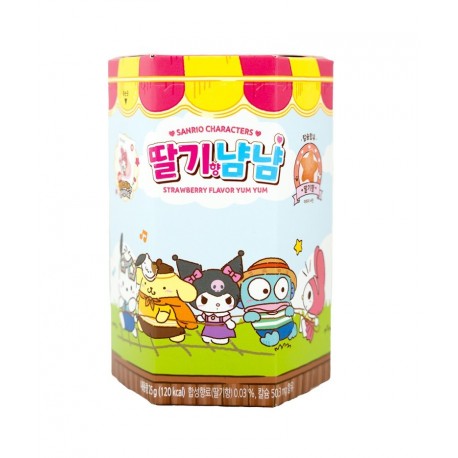 Boîte de Biscuits Measty Sanrio Saveur Fraise