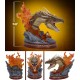 Buste de Dragon Horntail Hongrois de Harry Potter, 30 cm