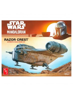 Boîte de la maquette Razor Crest du Mandalorian de AMT