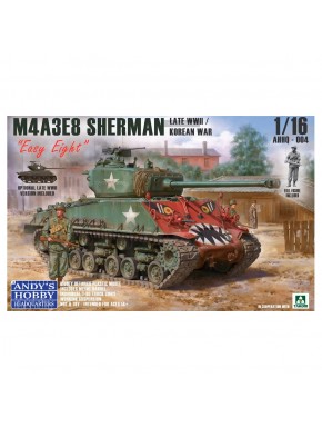Modèle à l'échelle 1/16 M4A3E8 Sherman Easy Eight