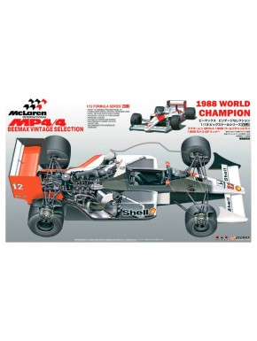 Modélisme McLaren MP4/4 1/12 Champion 1988 Beemax