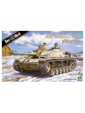 Modelo Stug III Ausf. G Early 1/16 com Winterketten
