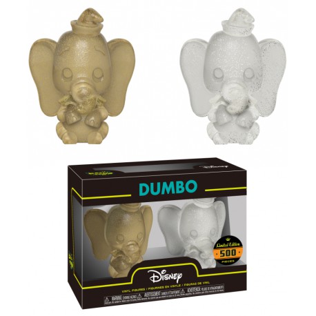 Pack Figuras Funko Hikari XS Dumbo (gold & silver)
