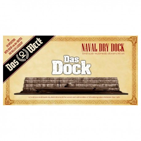 Kit de diorama Dock Naval 1/72 Das Werk