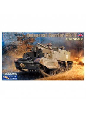 Caixa do modelo Universal Carrier Mk.II da Gecko-Models