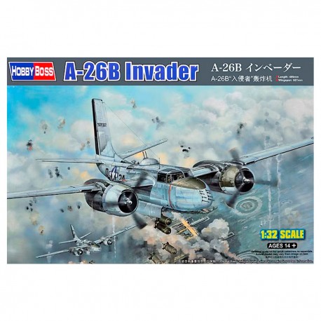 Maqueta A-26B Invader 1/32 de HobbyBoss