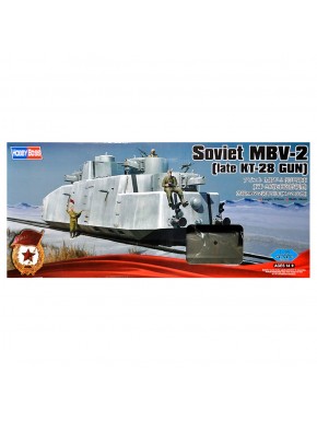 Maquete Soviet MBV-2 KT-28 em escala 1/35
