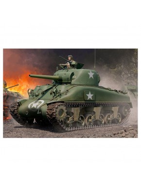 Modèle réduit vert Tank M4A1 Medium