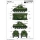 Modèle réduit vert Tank M4A1 Medium