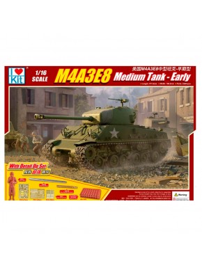 Tank M4A3E8 1/16 échelle I Love Kit
