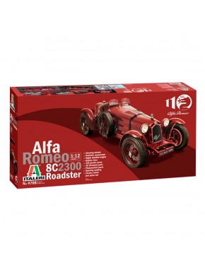 Maquette Alfa Romeo 8C 2300 Roadster 1:12 Italeri en boîte