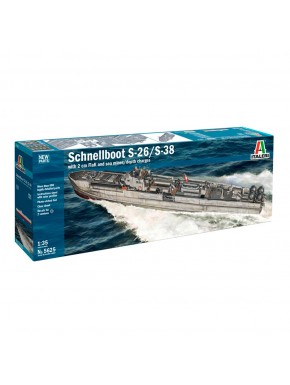Boîte de la maquette Schnellboot S-26/S-38 1/35 ITALERI