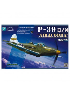 Boîte de maquette P-39 Q/N Aircobra 1/32 de Kitty Hawk