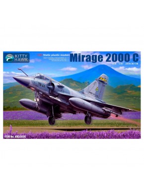 Maquette Mirage 2000 C de Kitty Hawk à l'échelle 1/32