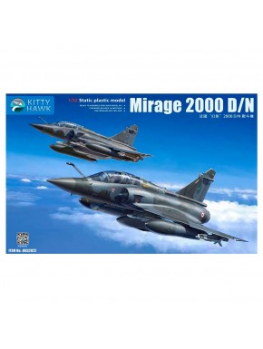 Maquette Mirage 2000 D/N de Kitty Hawk à l'échelle 1/32