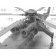 Maquette hélicoptère Sikorsky CH-54A Tarhe par ICM à l'échelle 1:35