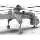 Maquette hélicoptère Sikorsky CH-54A Tarhe par ICM à l'échelle 1:35