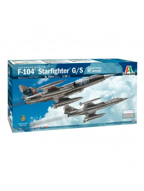 Caja del kit de modelo F-104 G/S Starfighter Italeri 1/32