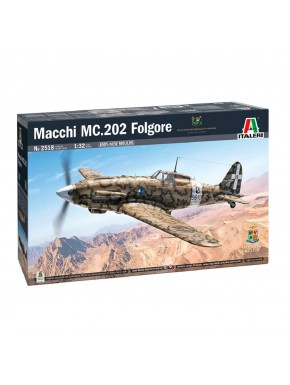 Maqueta 1/32 Macchi MC.202 Folgore Italeri en caja
