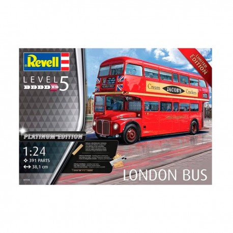 Maquette de bus de Londres 1/24 Édition Platine par Revell