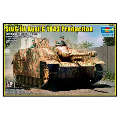 Maquette Trumpeter Stug.III Ausf.G 1943 production 1/16