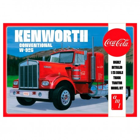 Maquette camion Kenworth W-925 Coca-Cola 1/25 AMT