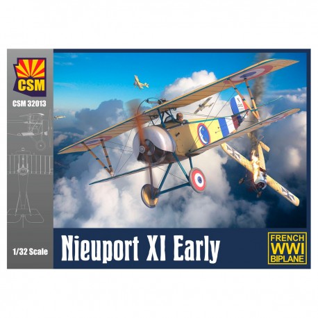 Maqueta del avión Nieuport 11 Early en escala 1/32