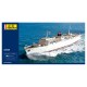 Maquete de navio Avenir da Heller no mar