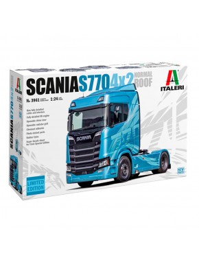 Caja del modelo Scania 770 4x2 Techo Normal Italeri