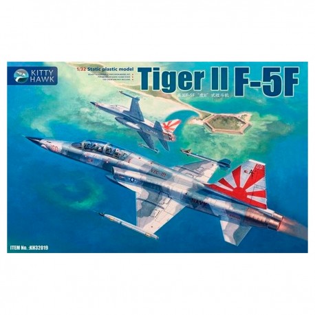 Maquette d'avion Tiger II F-5F de Kitty Hawk