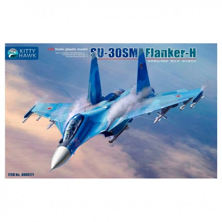 Maquette Su-30SM Flanker-H à l'échelle 1/48 par Kitty Hawk