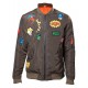 Veste Bomber Boy Marvel Patchs