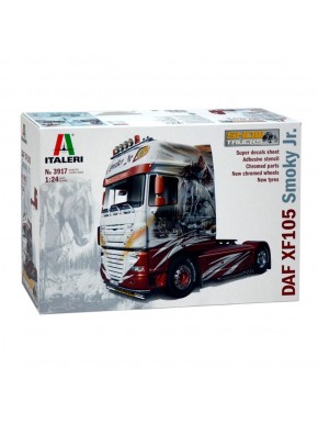 Maquete do caminhão DAF XF105 Smoky Jr da Italeri