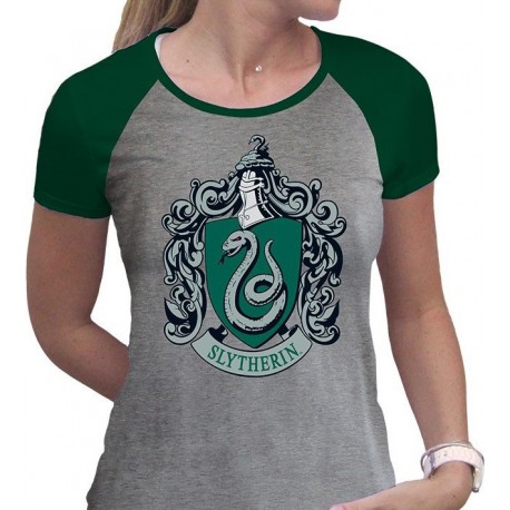 T-Shirt Girl Harry Potter Slytherin