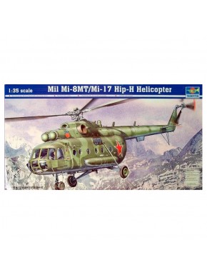 Modelo helicóptero Mil Mi-8MT/Mi-17 Hip-H 1/35 Trumpeter