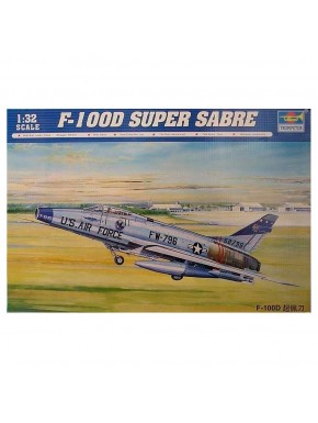 Maquete Trumpeter F-100D Super Sabre