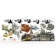 Pack de 5 numéros de la collection Worn Art d'AK-Interactive