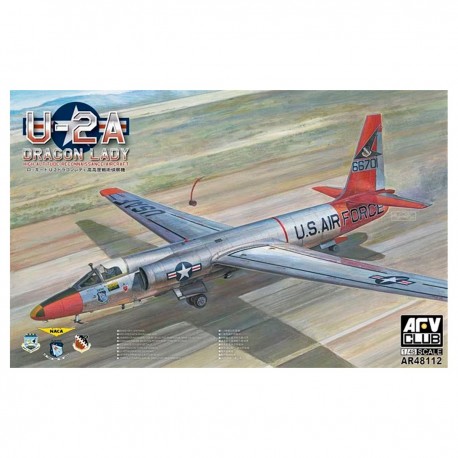 Maqueta Lockheed U-2A Dragon Lady 1/48 de AFV Club