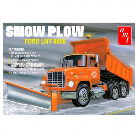 Maqueta 1/25 Snow Plow Ford LNT-8000 de AMT