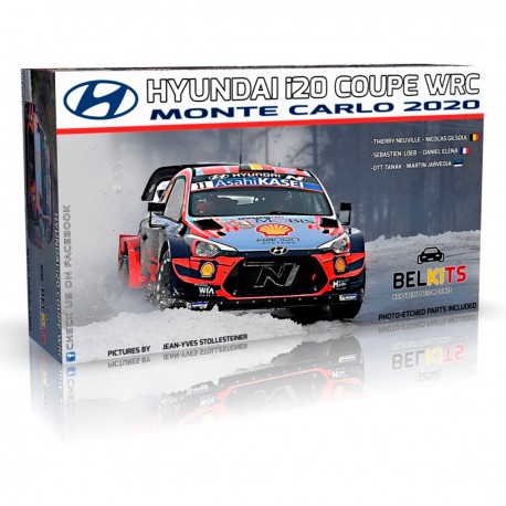 Kit Hyundai I20 Coupe WRC Monte Carlo 2020 1/24 Belkits