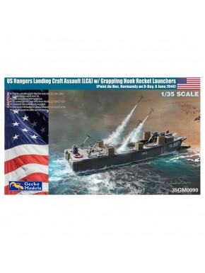 Lancha de desembarco de asalto de los Rangers 1/35 con lanzacohetes